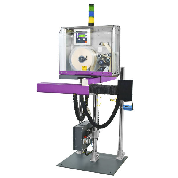 Thermal transfer label printerapplicator / onecolor / for pallets