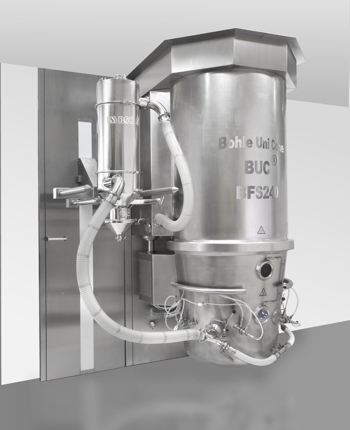 Fluidized bed granulator / for pharmaceutical applications RITM Industry