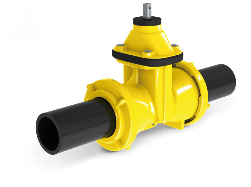 Water valve / pneumaticdrive / gate / drain RITM Industry