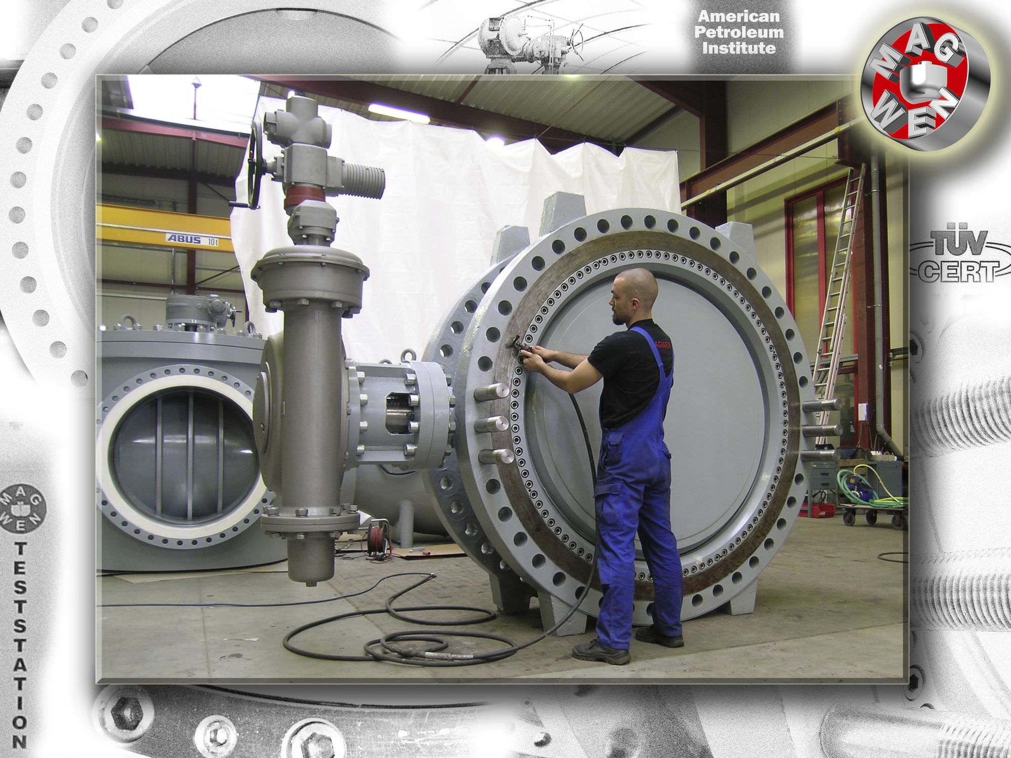 Liquid butterfly valve / hydraulic / highperformance RITM Industry