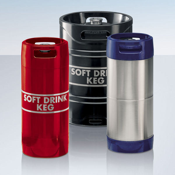 Stainless steel keg / polyurethane / soft drink RITM Industry