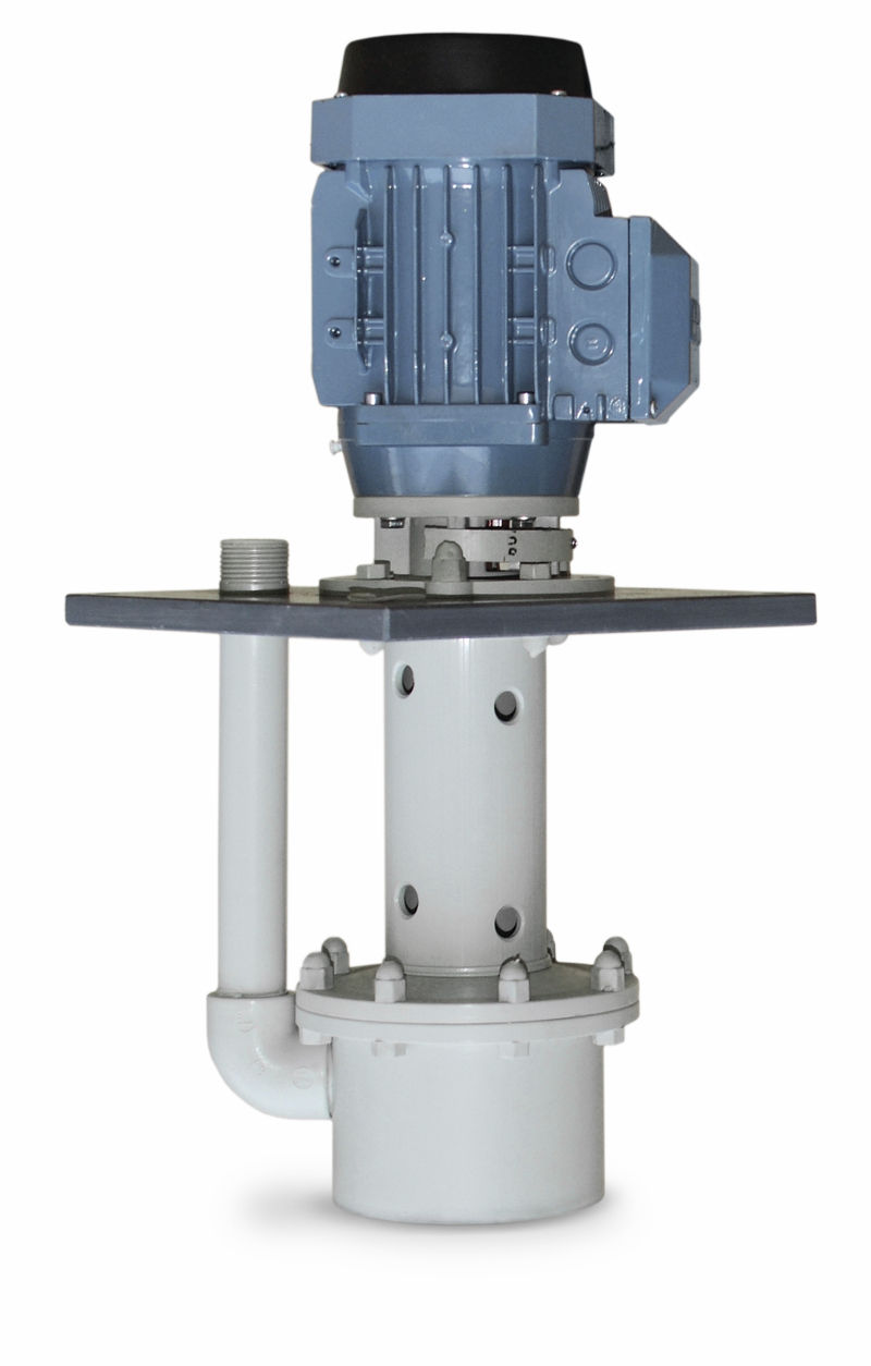 Submersible pump / centrifugal / aspirating / for corrosive liquids RITM Industry