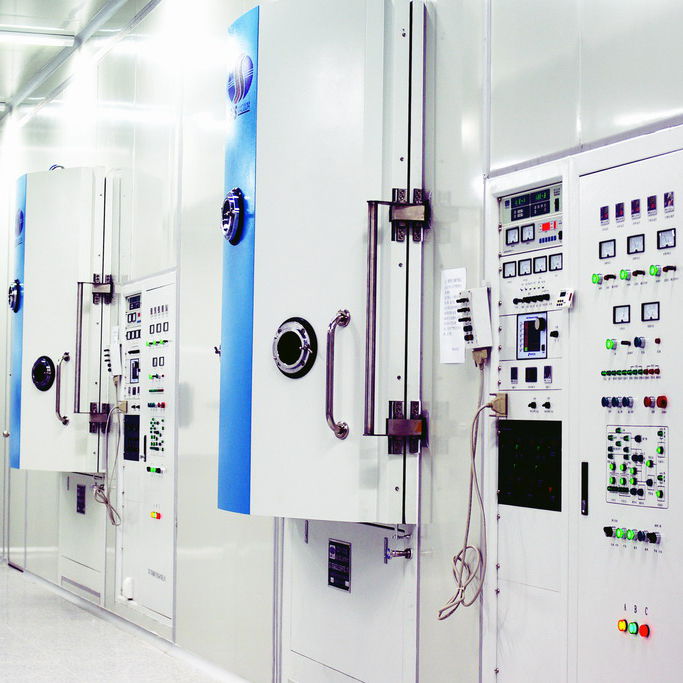 PVD deposition machine / ion beamassisted / thermal evaporation