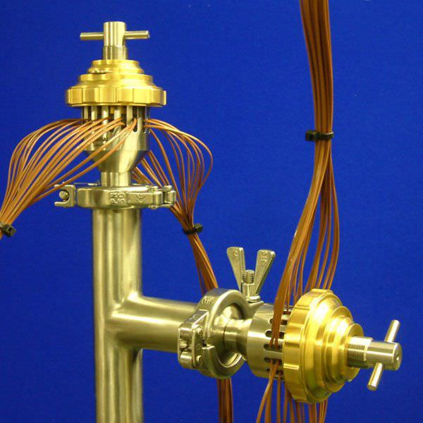 Stainless steel cable gland / for validation thermocouples / for autoclaves RITM Industry