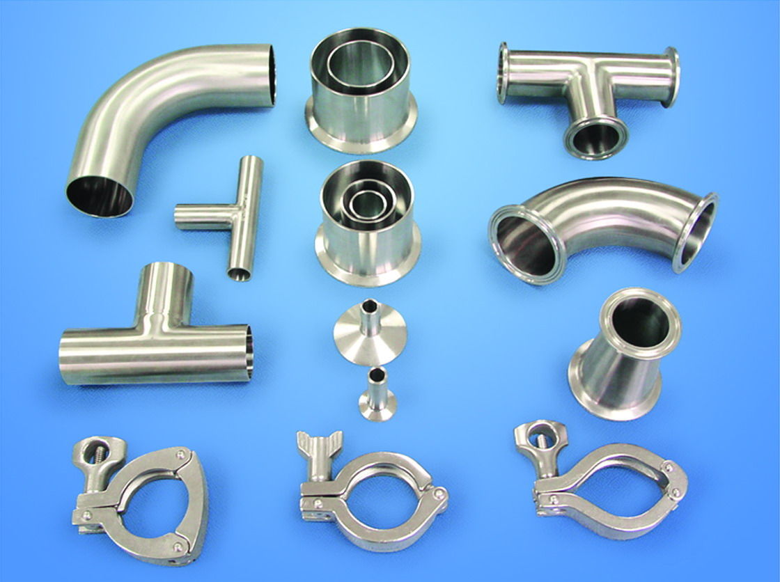 Union fitting / straight / sanitary RITM Industry