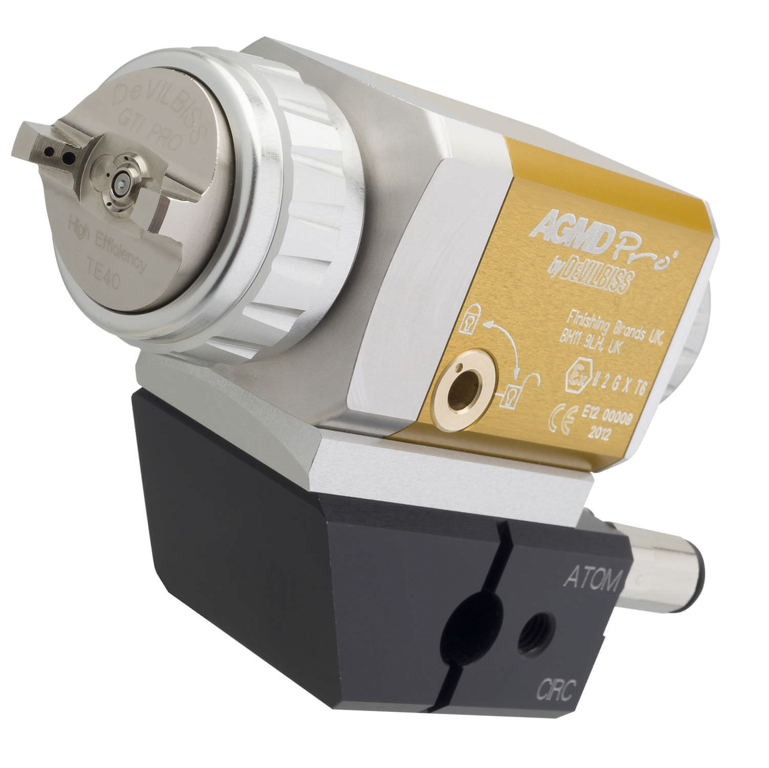 Spray gun / coating / solvent / for waterbased paint RITM Industry