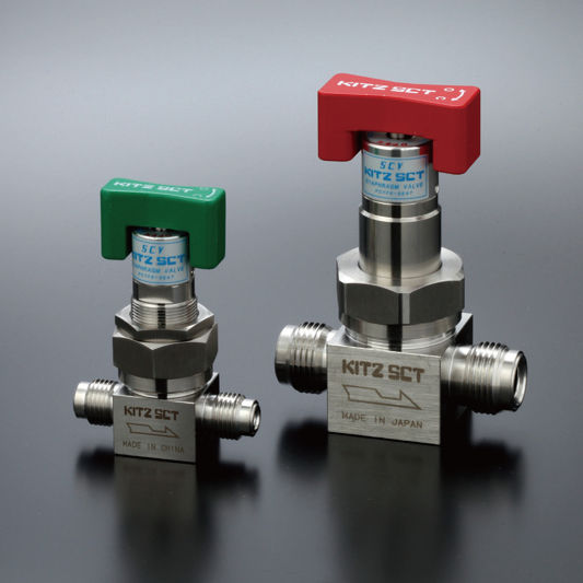 Highpurity fluid valve / manual / spring / diaphragm RITM Industry