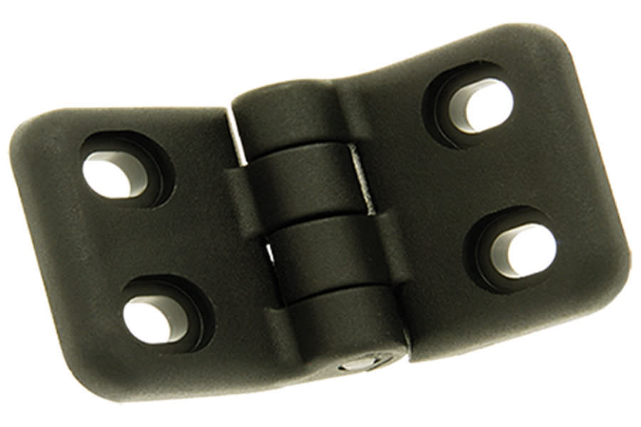 Plastic pin hinge / steel / reinforced / surfacemounted RITM Industry