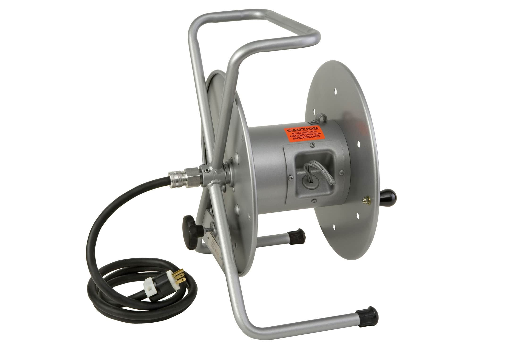 Cable reel / hand crank / transportable / compact RITM Industry