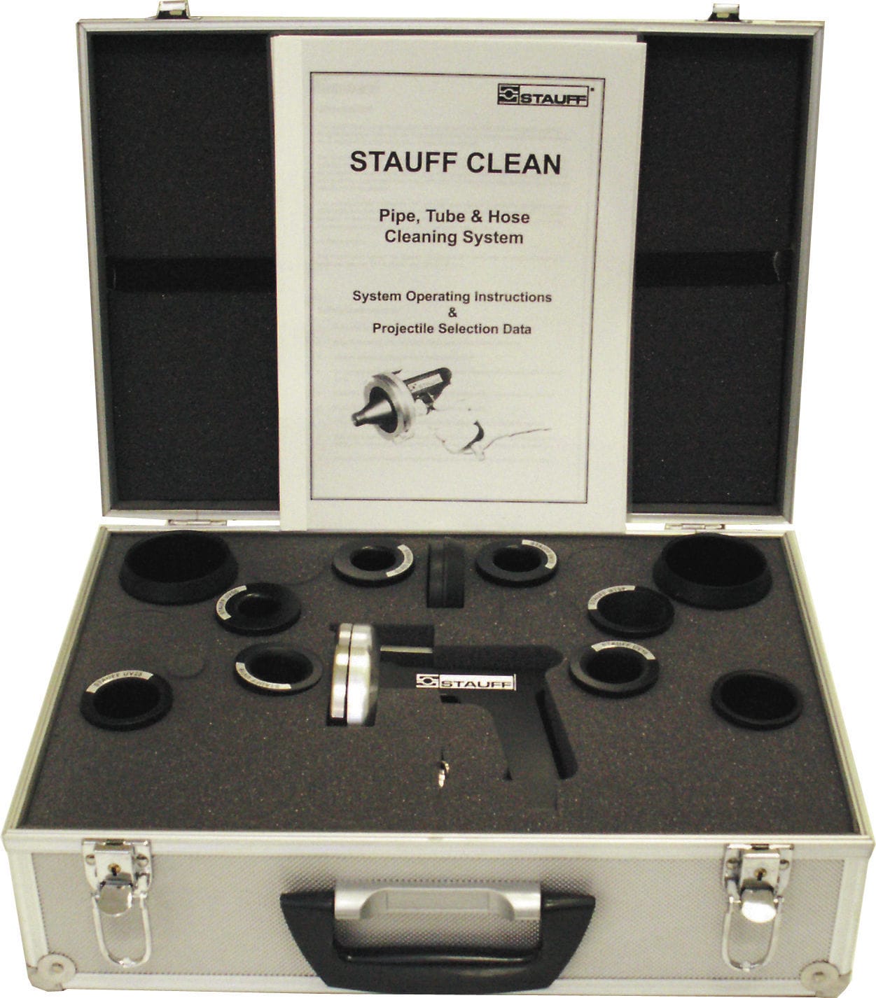 Compressed air cleaning system / for pipes RITM Industry