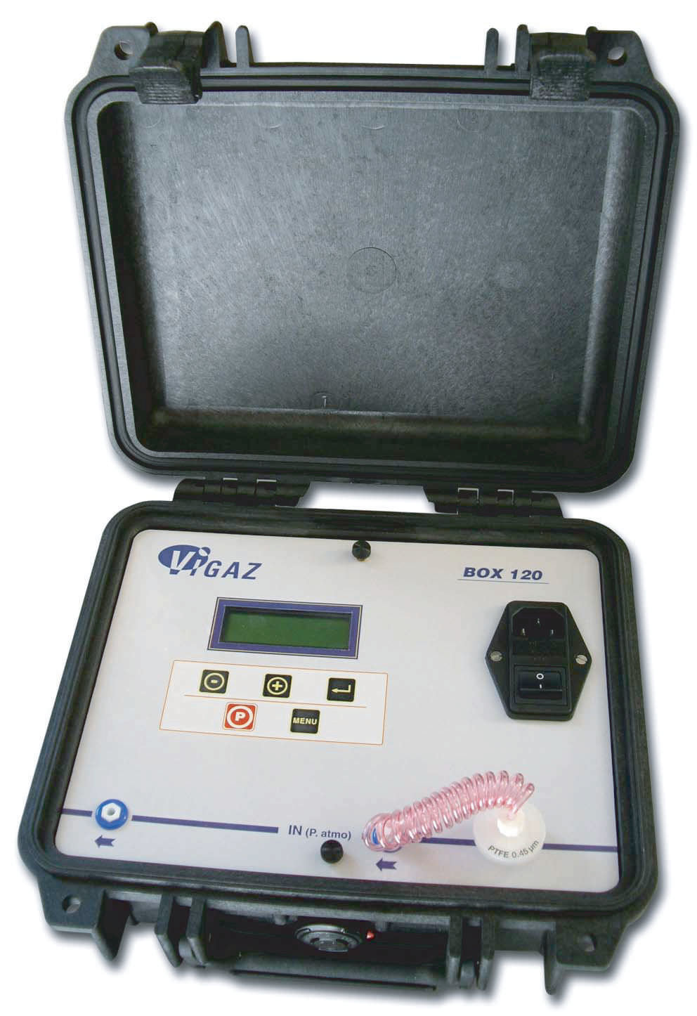 Gas analyzer / carbon dioxide / oxygen / electrochemical RITM Industry