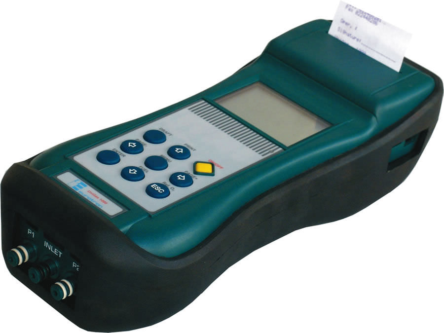 Flue gas analyzer / fuel / carbon monoxyde / carbon dioxide RITM Industry