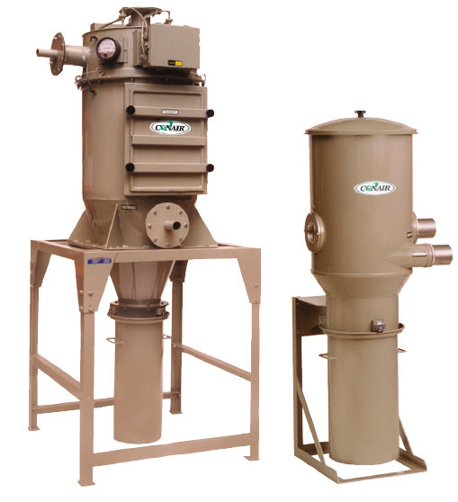 Cartridge dust collector / reverse air cleaning / highvacuum RITM