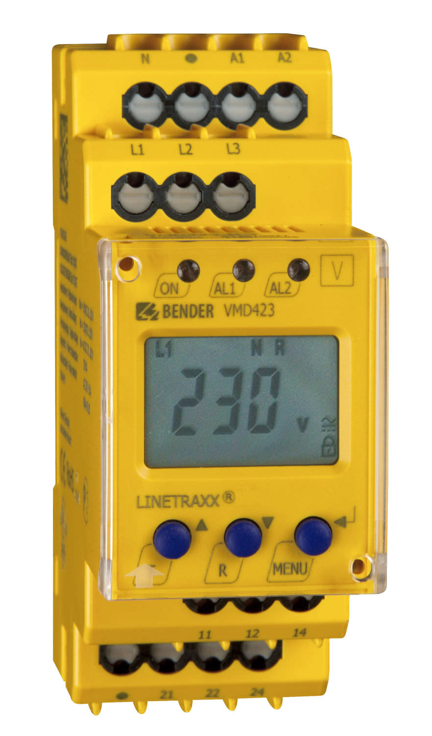 Monitoring relay / phase asymmetry / phase sequence / voltage RITM