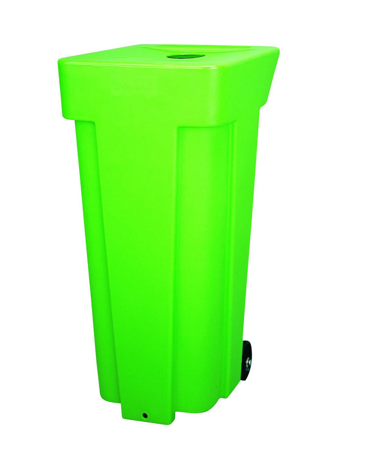 Plastic waste bin / for liquid waste / 2wheel RITM Industry