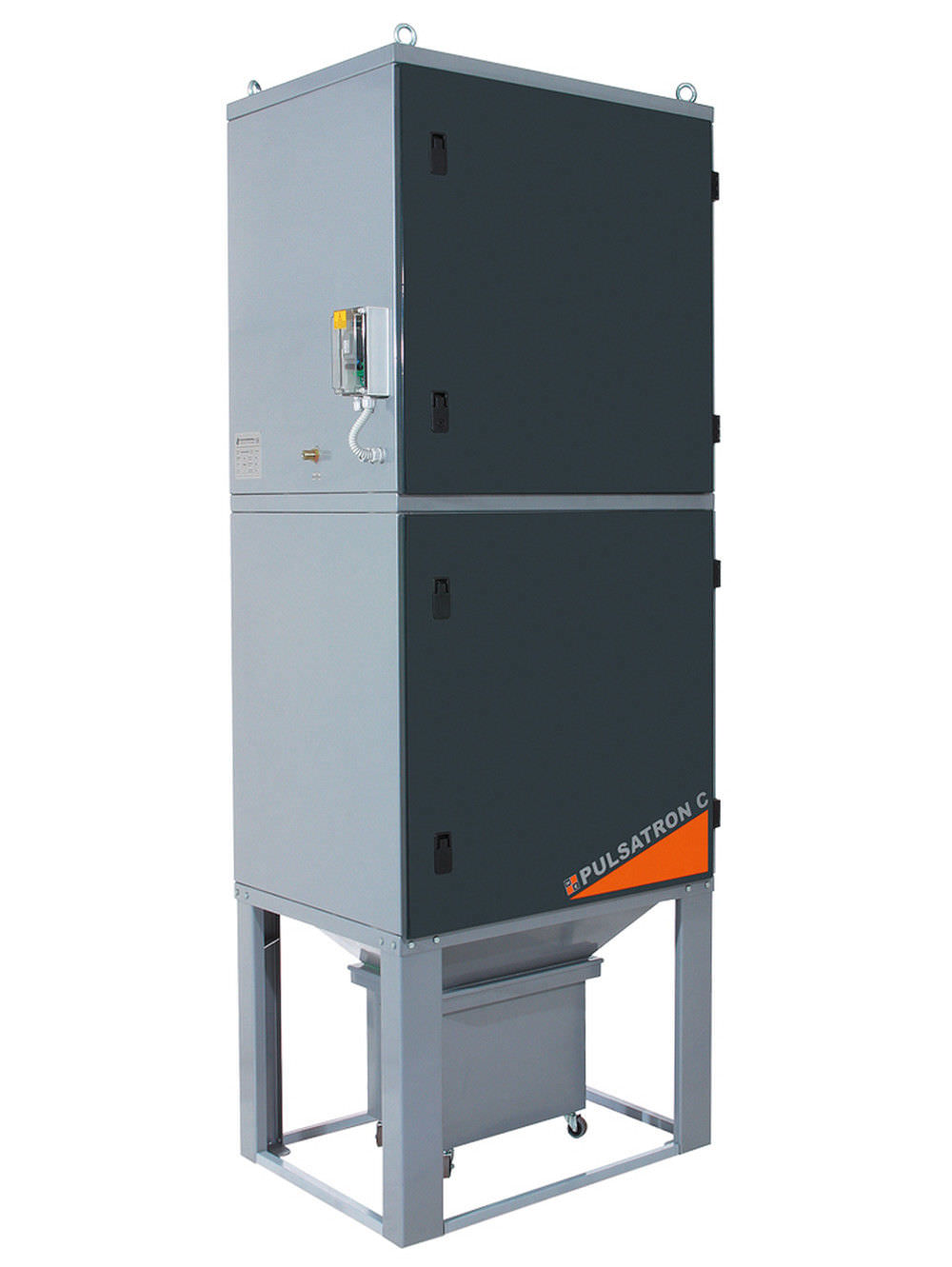 Cartridge dust collector / reverse air cleaning / compact / for the