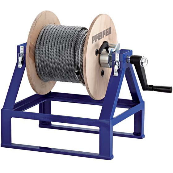 Cable rewinder winder / manual / portable RITM Industry