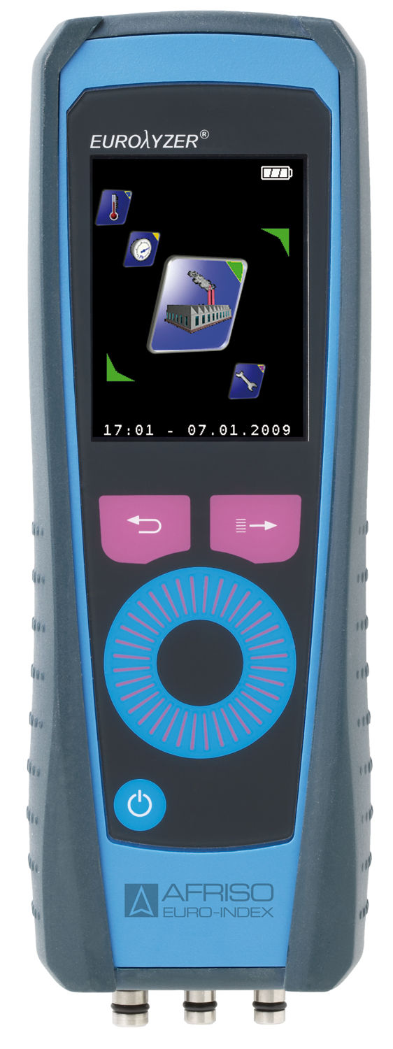 Flue gas analyzer / pressure / portable / temperature RITM Industry