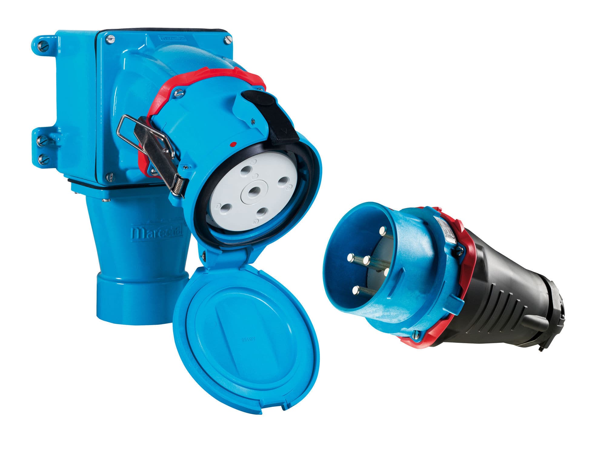 Wallmounted electrical socket / waterproof / industrial RITM Industry