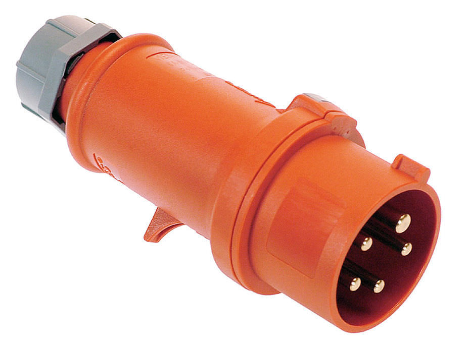 Straight power plug / male / CEE RITM Industry