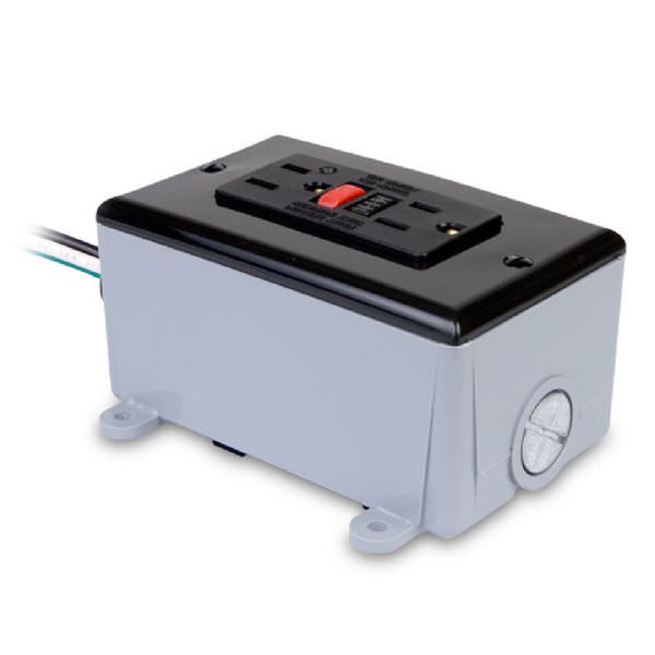 DIN rail electrical outlet / DIN RITM Industry