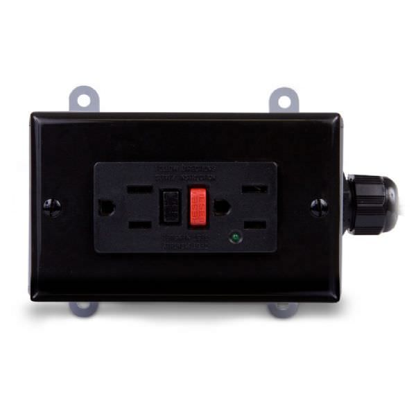 DIN rail electrical outlet / DIN RITM Industry