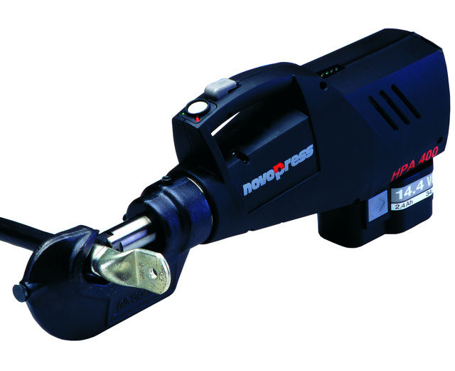 Batteryoperated crimping tool / for cable lugs RITM Industry