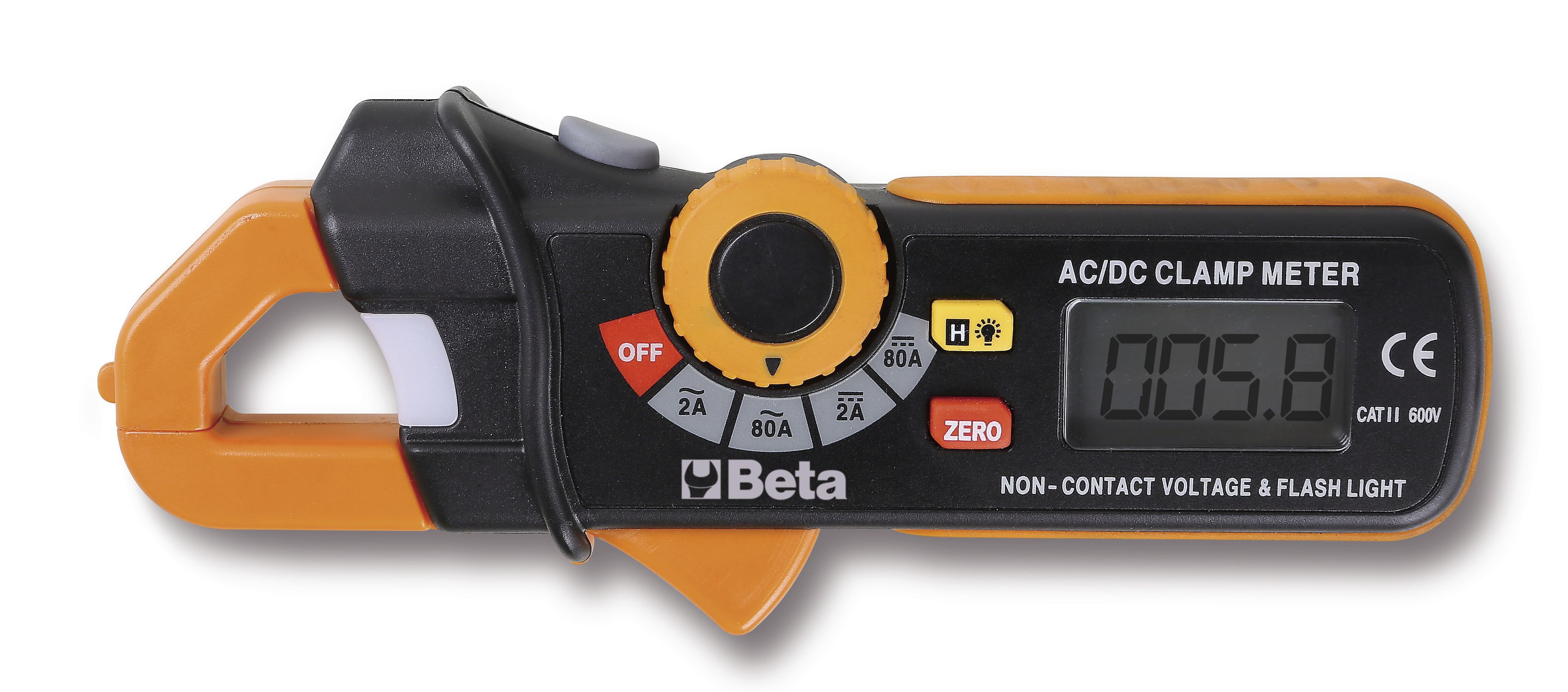 Digital clamp ammeter / portable / AC/DC / current RITM Industry