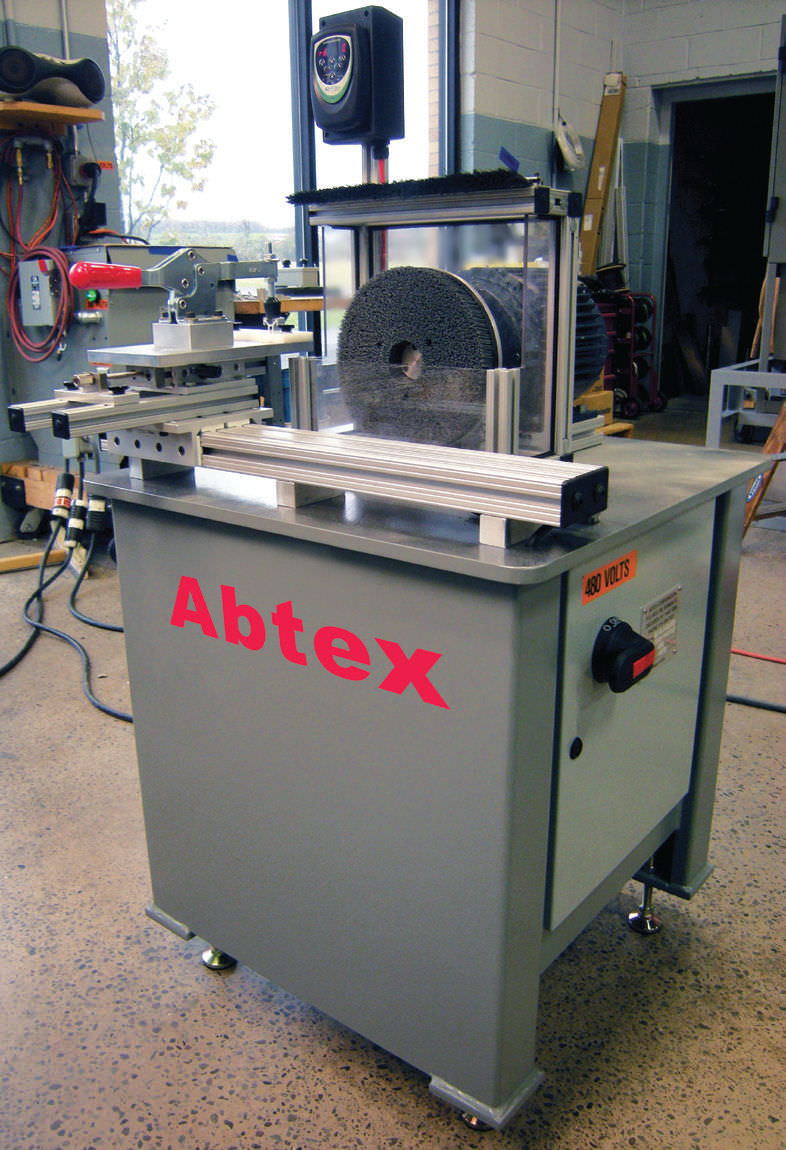 Brush deburring machine / compact RITM Industry