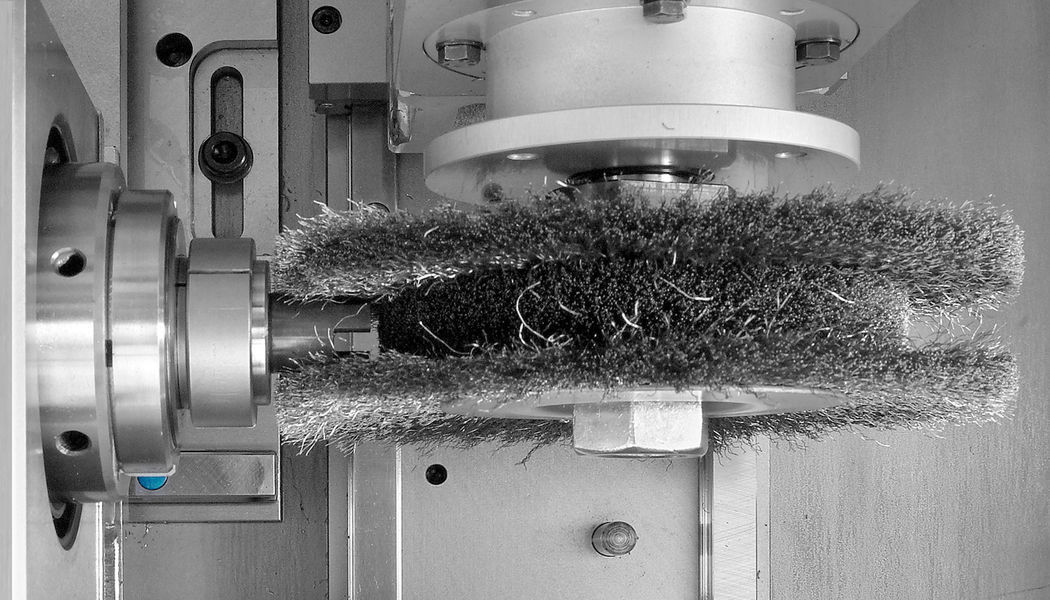 Brush deburring machine RITM Industry