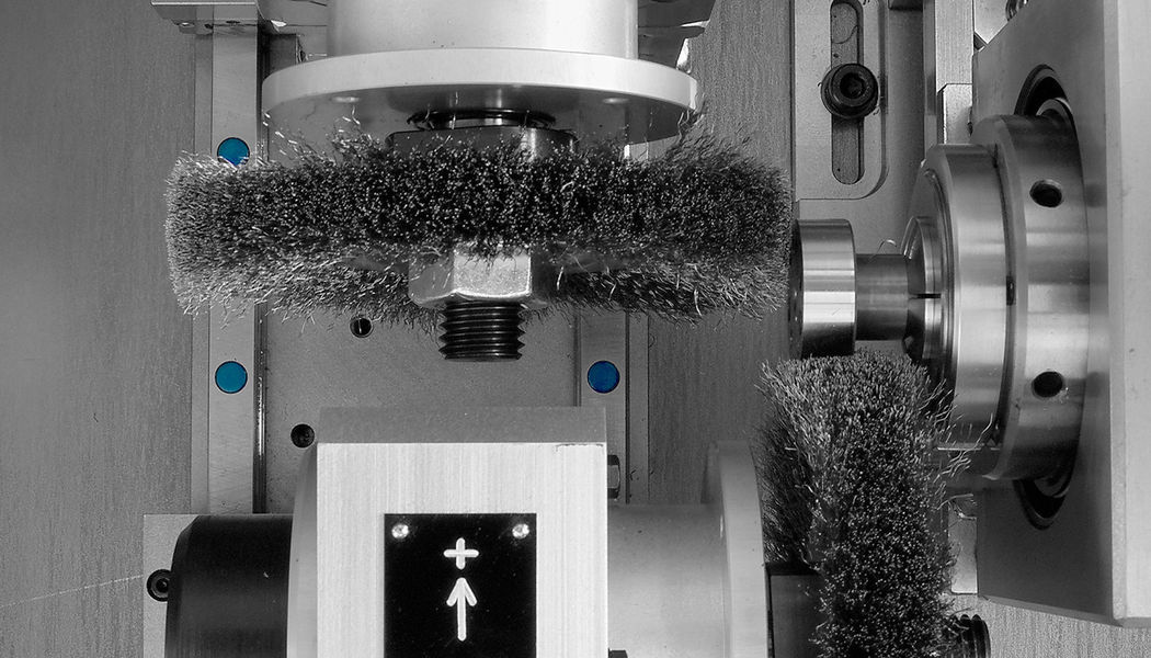 Brush deburring machine RITM Industry