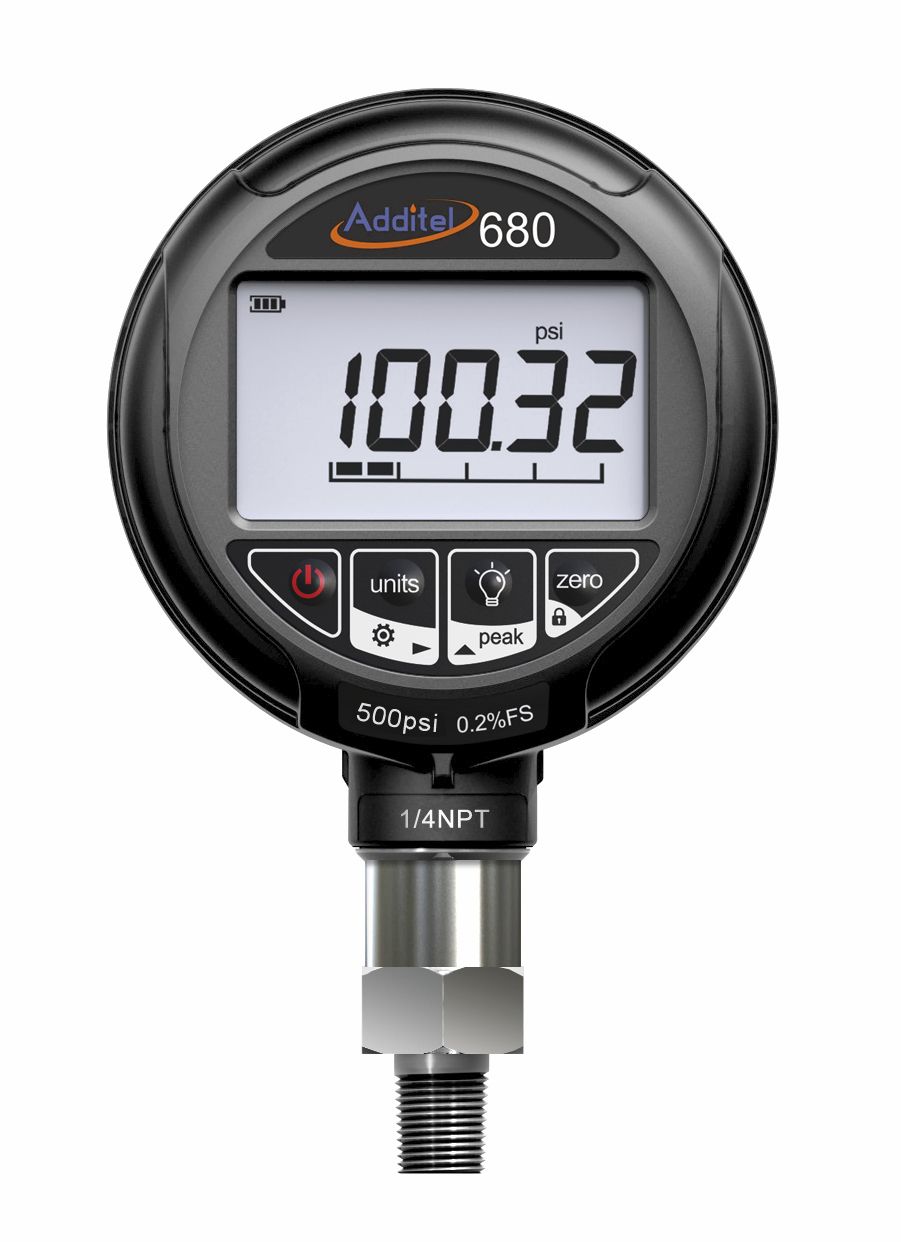 Digital pressure gauge / IP67 / temperature compensated / economical