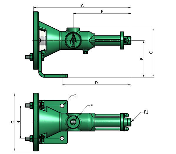 Progressive cavity pump / dosing / for viscous liquids / for solids
