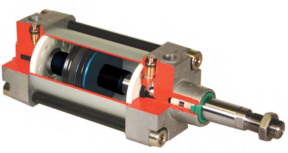 Pneumatic cylinder / doubleacting RITM Industry