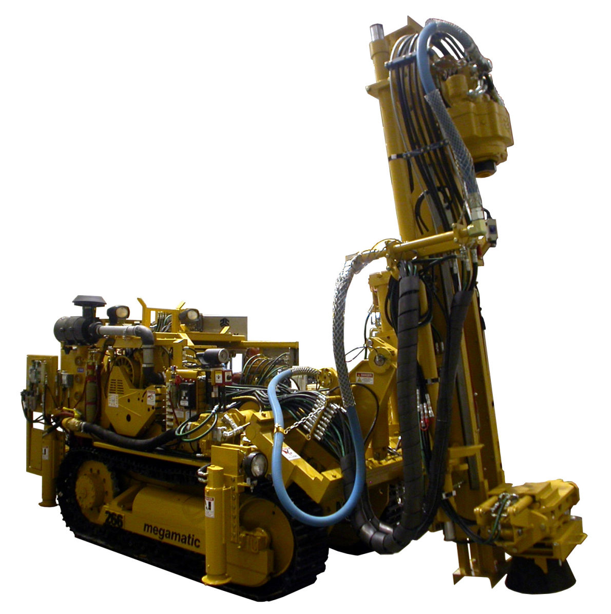 Downthehole drilling rig / multifunction / hydraulic / crawler