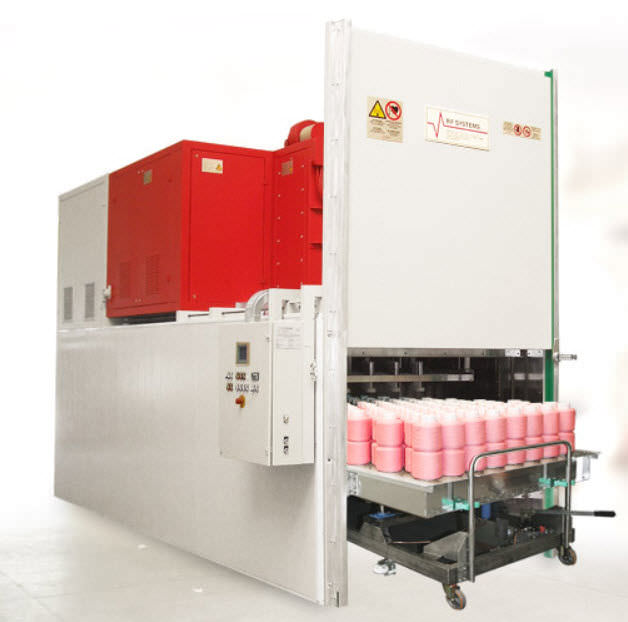 Radio frequency dryer / for the textile industry RITM Industry