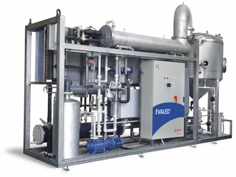 Vacuum evaporator / process / for wastewater treatment RITM Industry