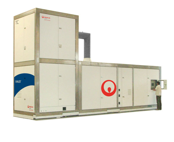 Vacuum evaporator / process / for wastewater treatment RITM Industry