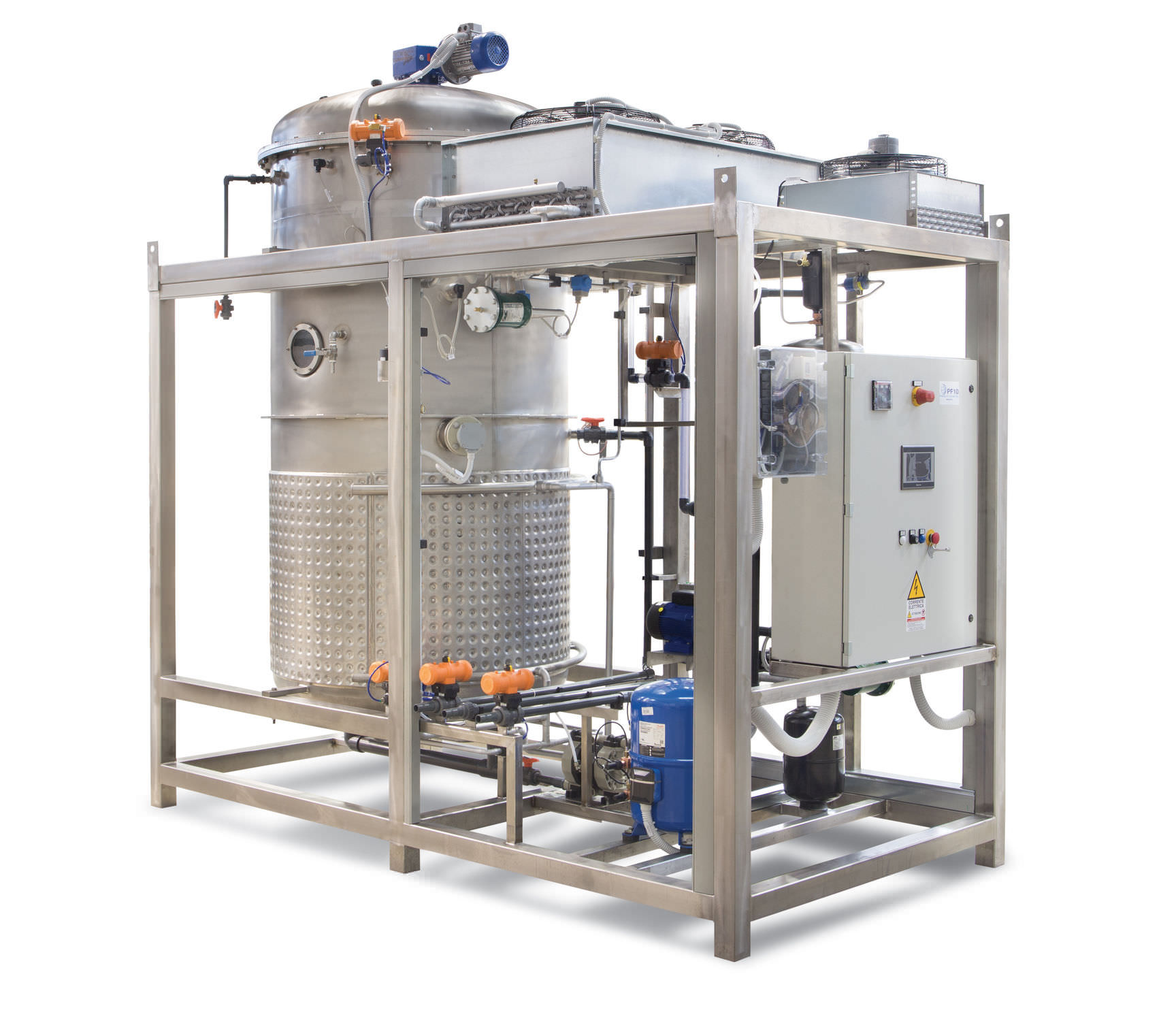 Vacuum evaporator / process / for wastewater treatment RITM Industry