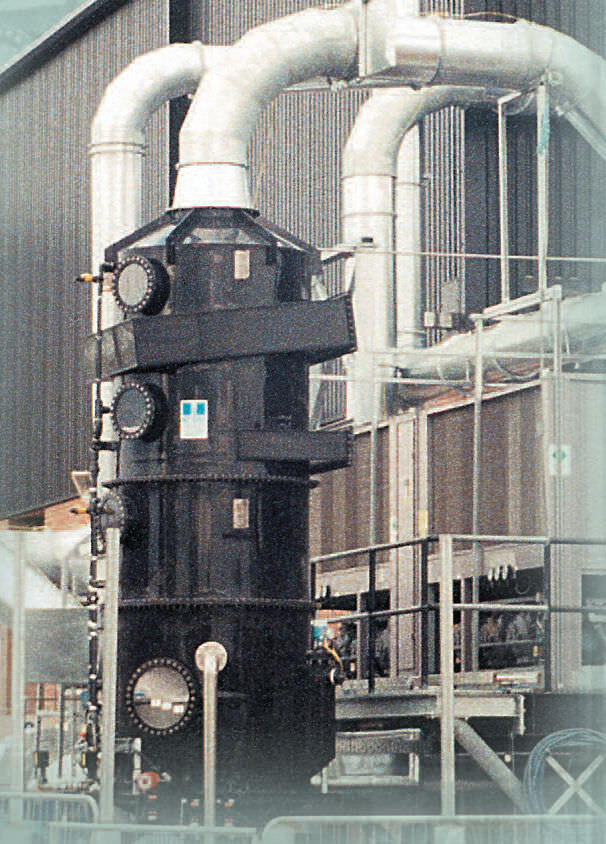 Wet type dust collector / reverse air cleaning / highefficiency RITM