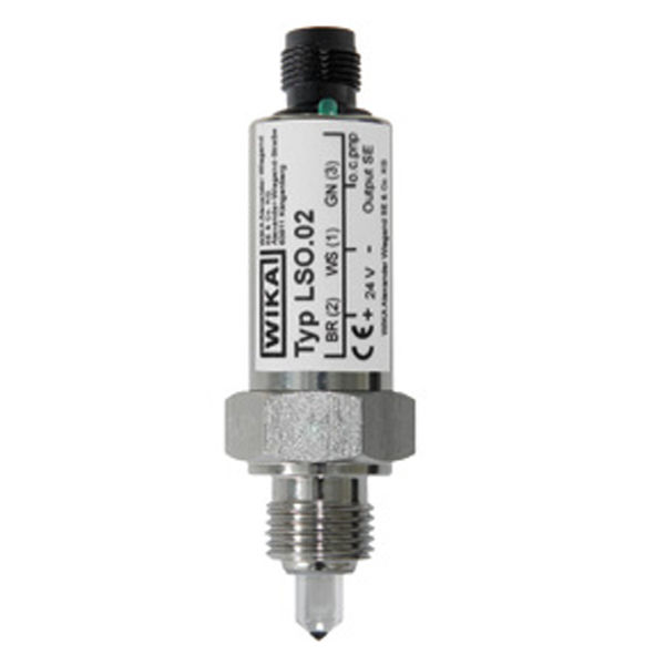 Electrooptical level switch / for liquids / stainless steel / compact