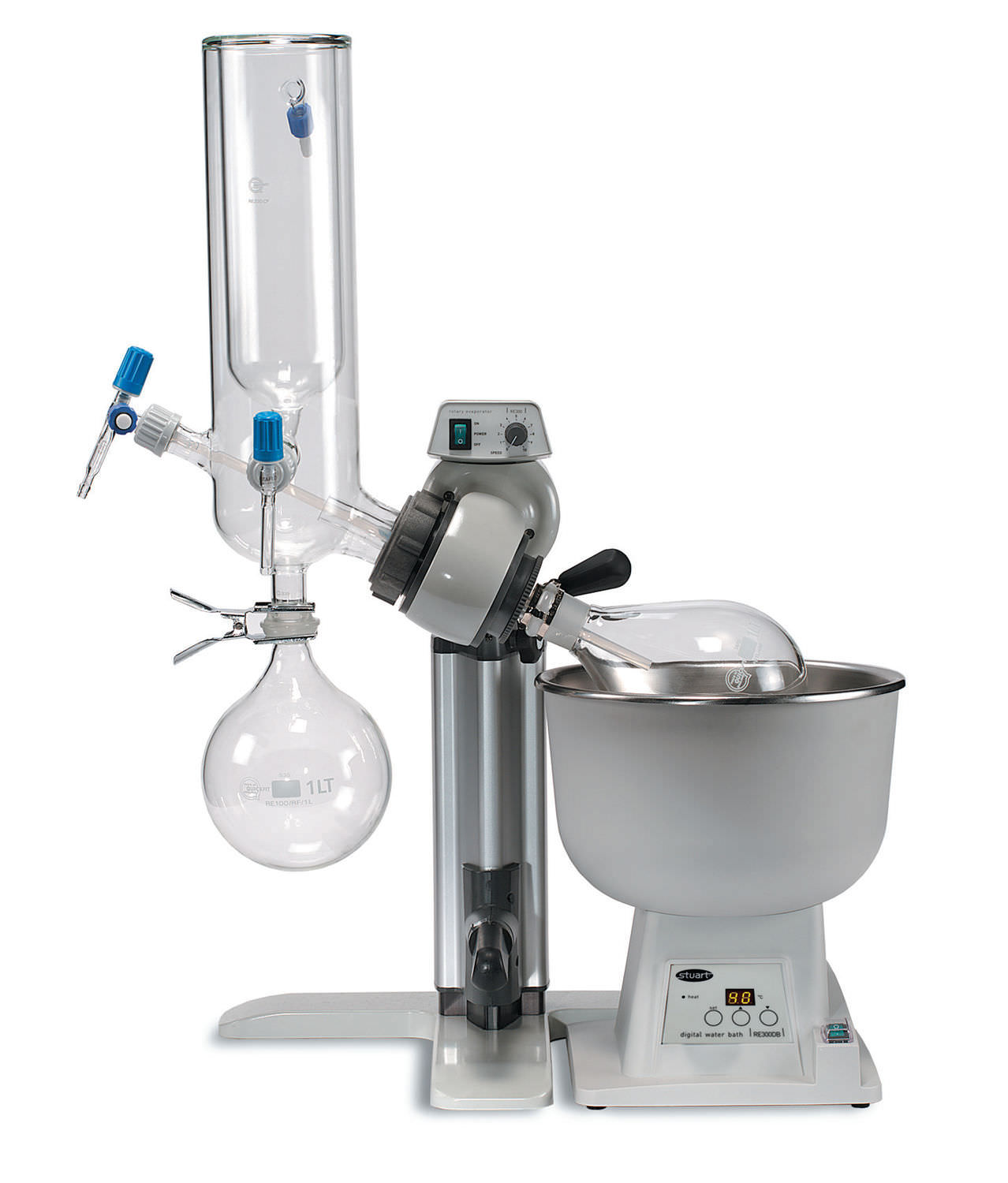 Rotary evaporator / laboratory / for sample concentration / with lift