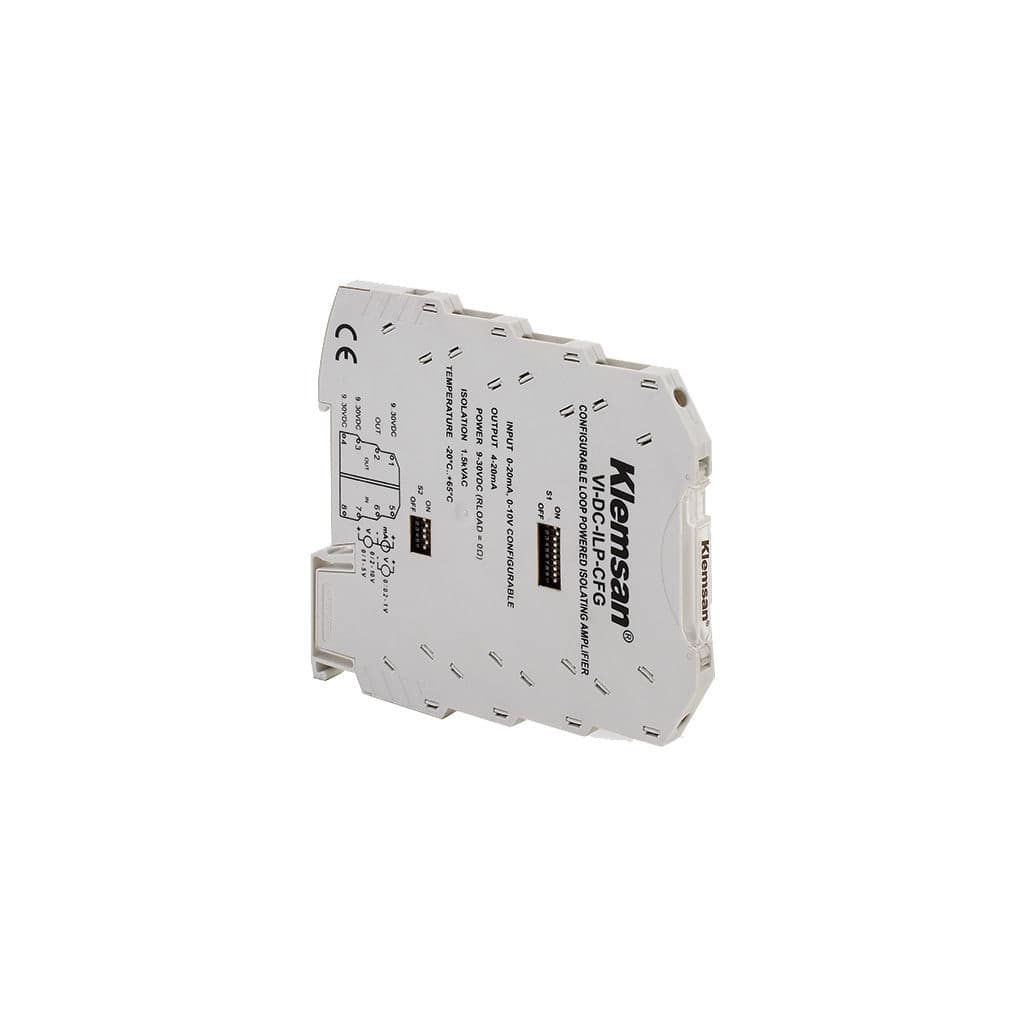 Galvanic isolator amplifier / DIN rail RITM Industry