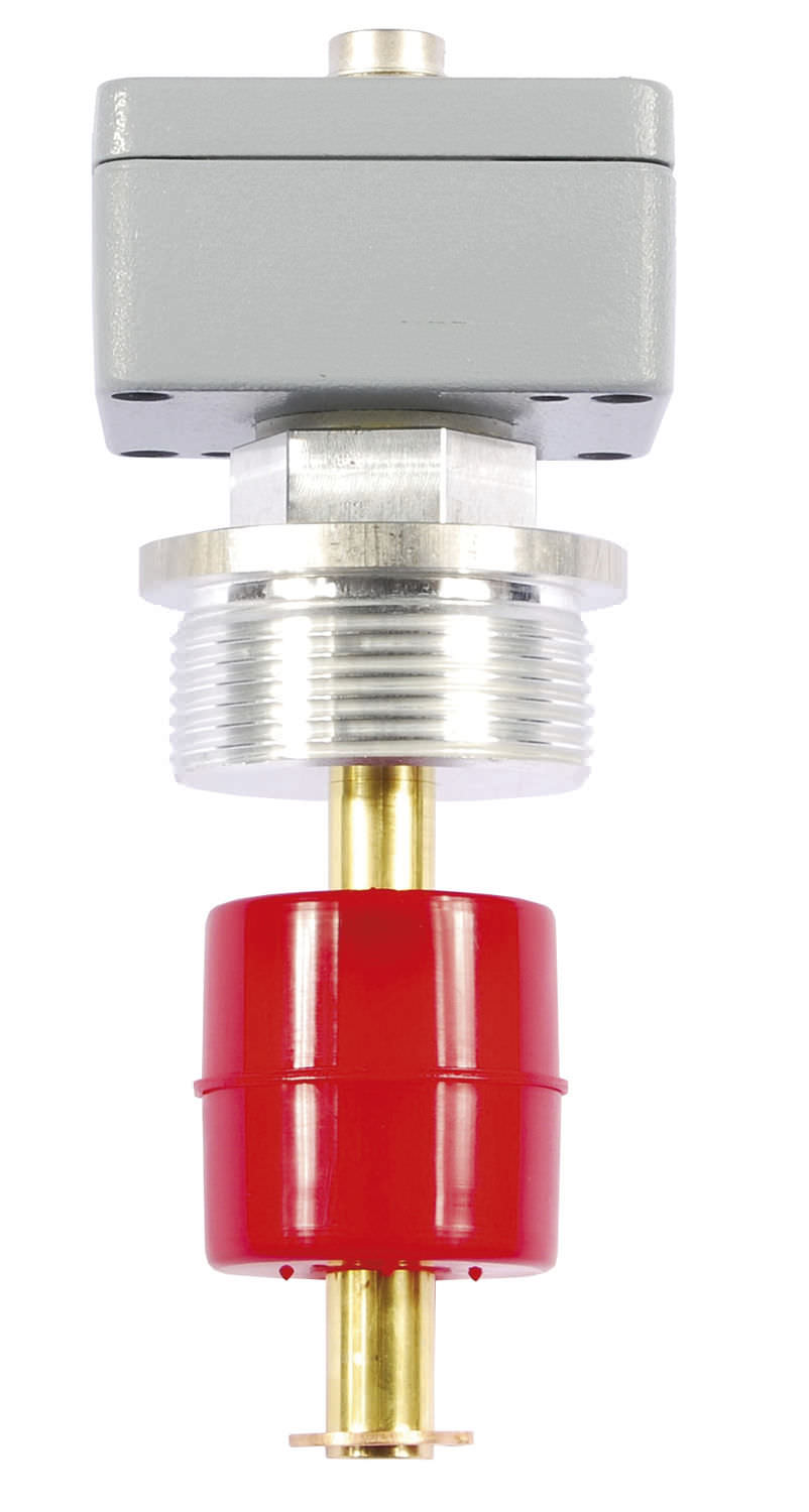 float level sensor / for liquids / with temperature sensor