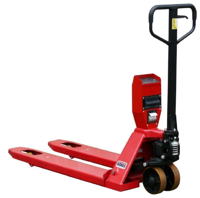 Manual pallet truck / with printer / scale RITM Industry