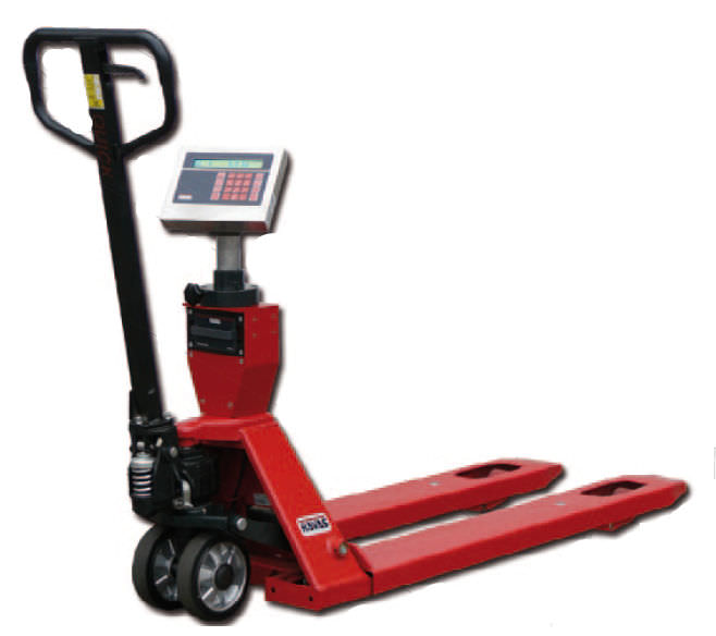Manual pallet truck / with printer / scale RITM Industry
