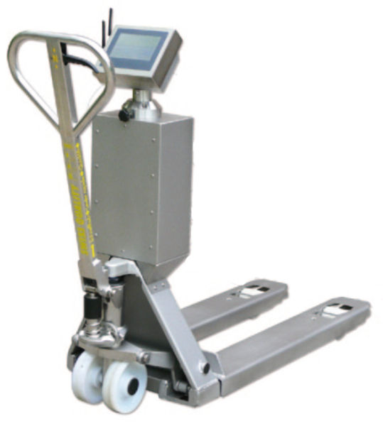 Manual pallet truck / stainless steel / scale RITM Industry