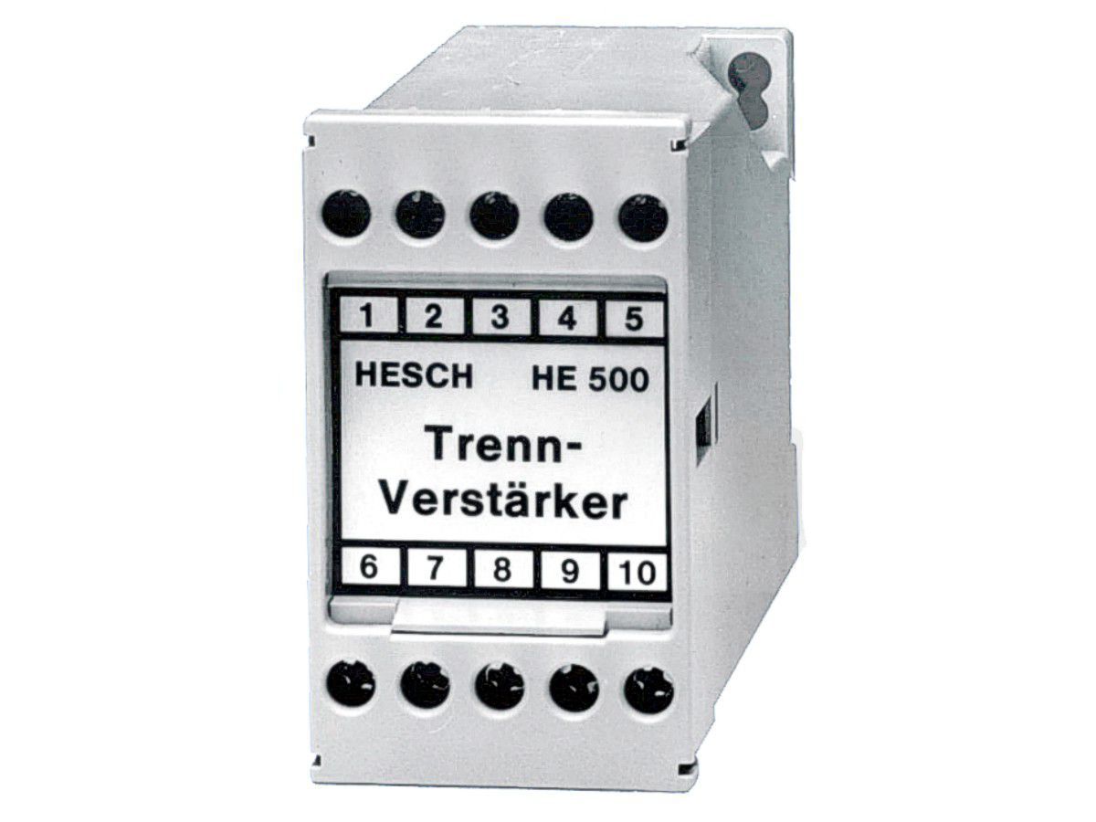 Galvanic isolator amplifier / DIN rail RITM Industry