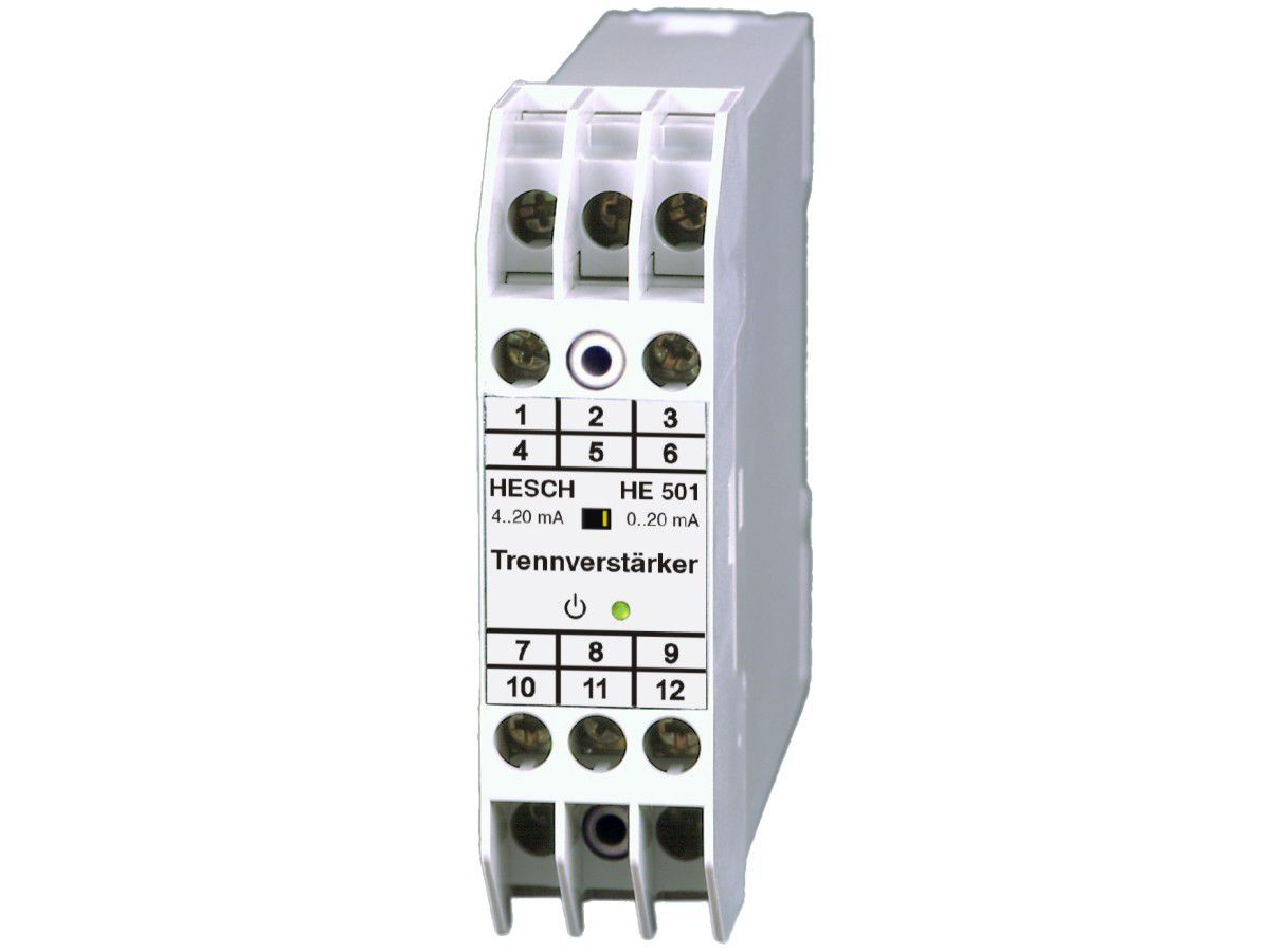 Galvanic isolator amplifier / DIN rail RITM Industry