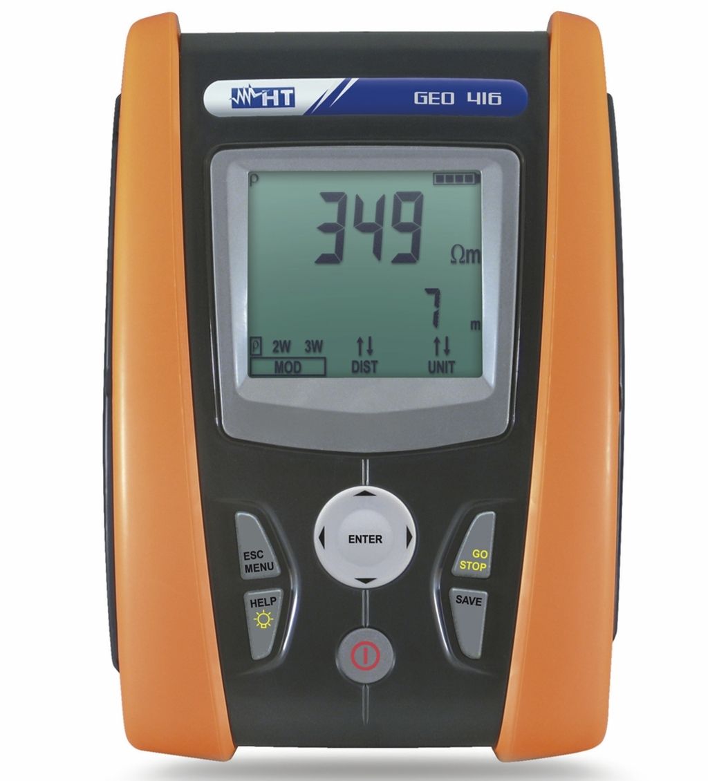 Earth resistivity tester / earth resistance RITM Industry